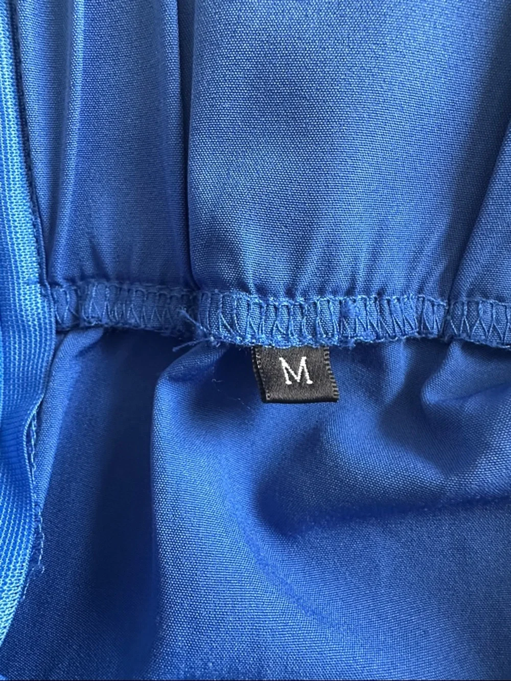Elegant Royal Blue Maxi Skirt with Flattering Zip Waistband Size Medium - Picture 2 of 8